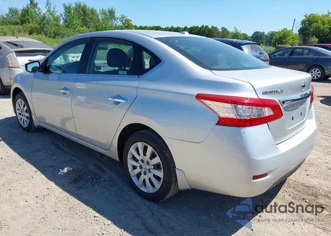 2015 Nissan Sentra Sv z USA, uszkodzony, nr VIN 3N1AB7AP4FY247428